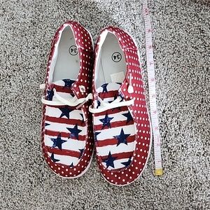 American flag Shoes size 34